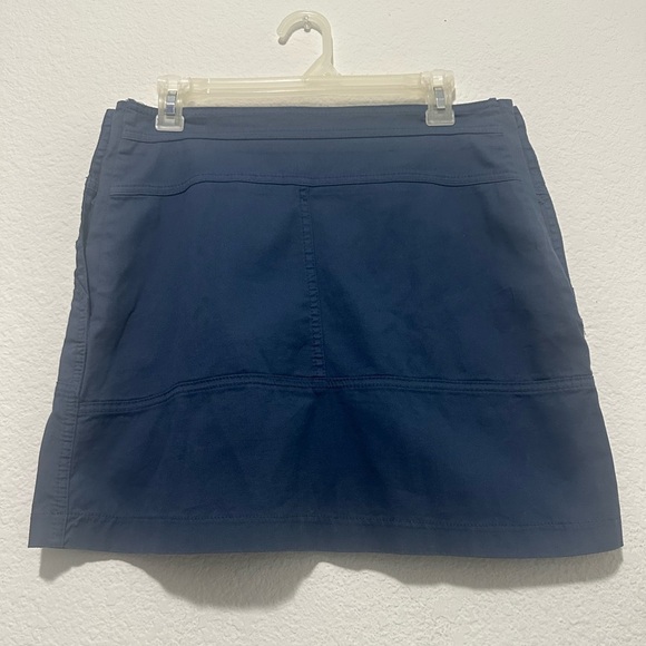 Avocado Navy Blue Button-Accent‎ Women's Skirt size 36 - Picture 5 of 7
